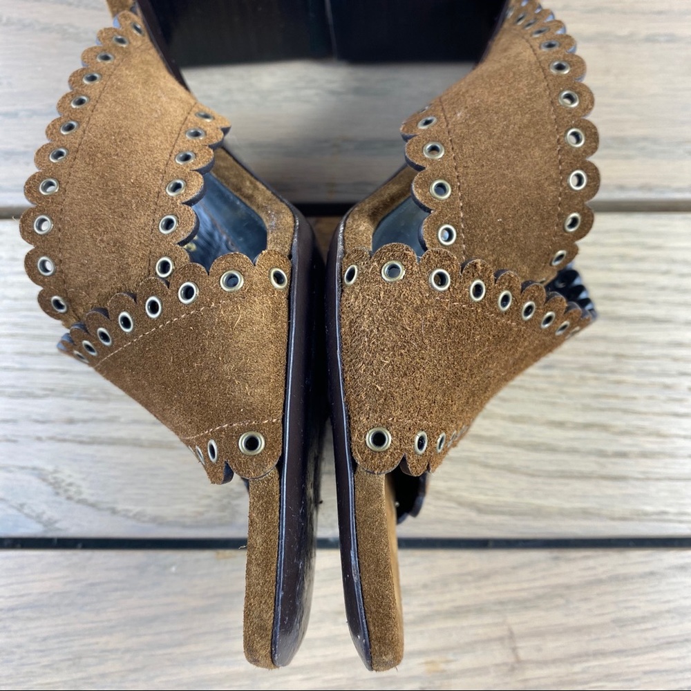 Saint Laurent crisscross sandals - Picture 6 of 15